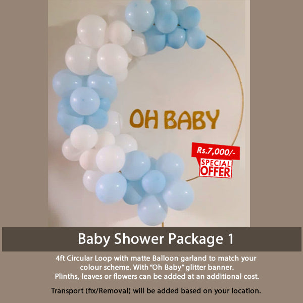 Baby Shower Decoration Package 1