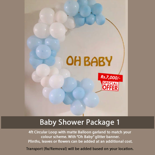 Baby Shower Decoration Package 1