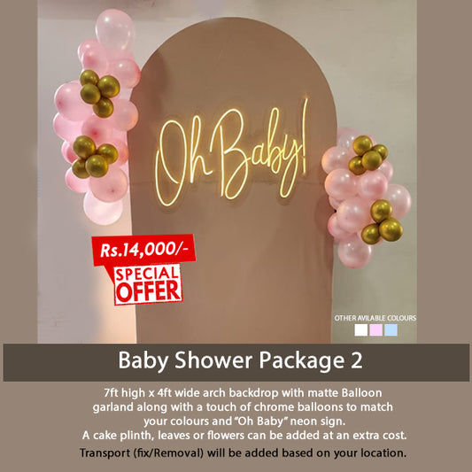 Baby Shower Decoration Package 2