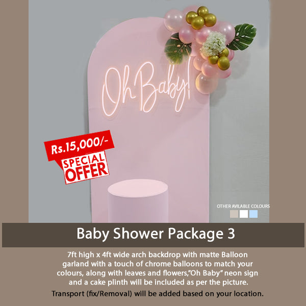 Baby Shower Decoration Package 3