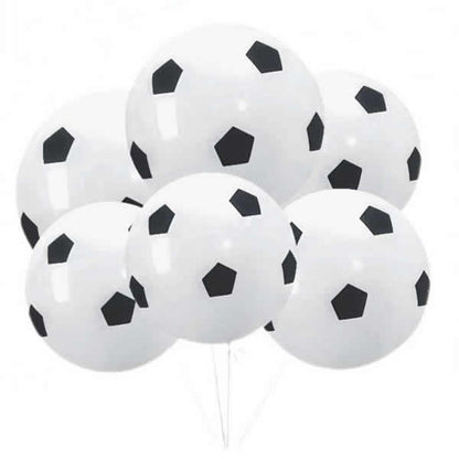 Football / Soccer Ball Latex Balloons All Over Print
