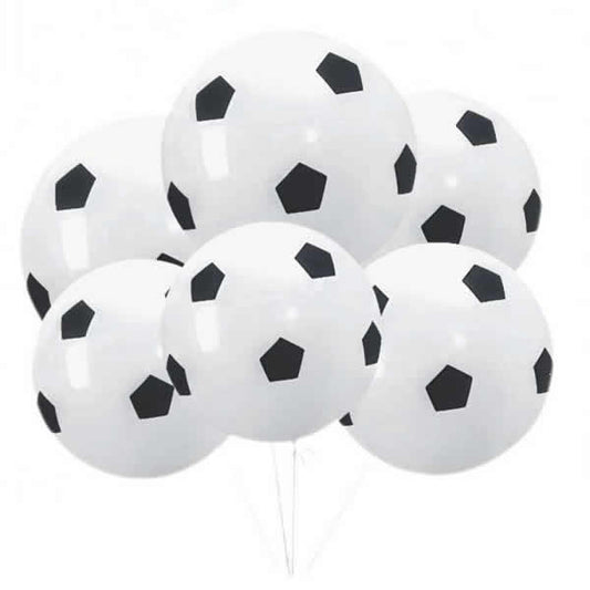 Football / Soccer Ball Latex Balloons All Over Print