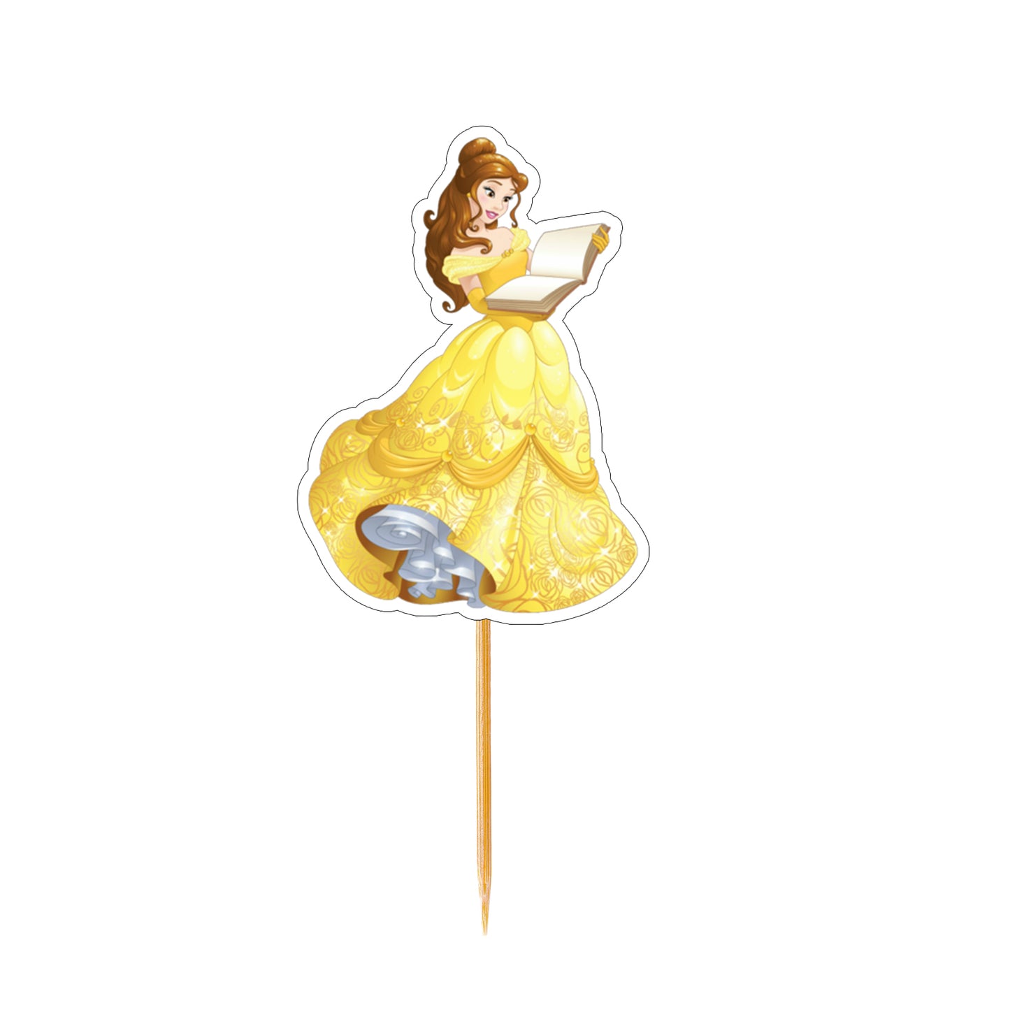 Disney Belle Princess Cup Cake Topper