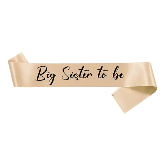 Big Sister To Be Sash