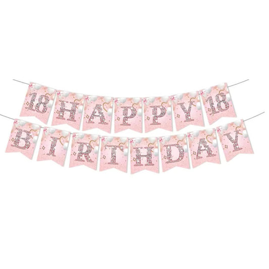 Sweet 18th Letter Banner