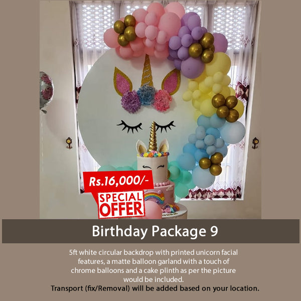 Birthday Package 9