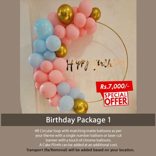Birthday Package 1