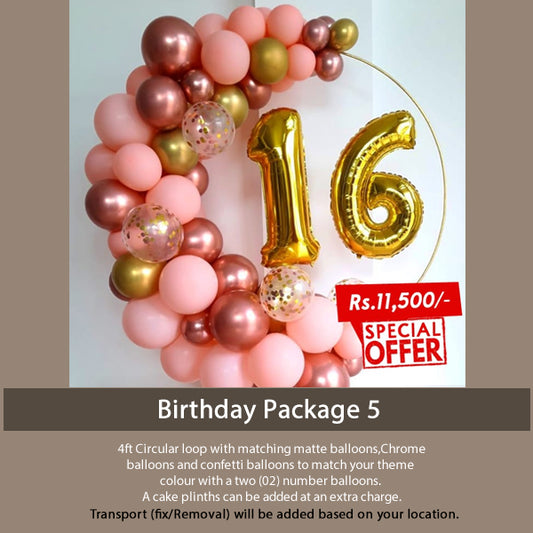 Birthday Package 5