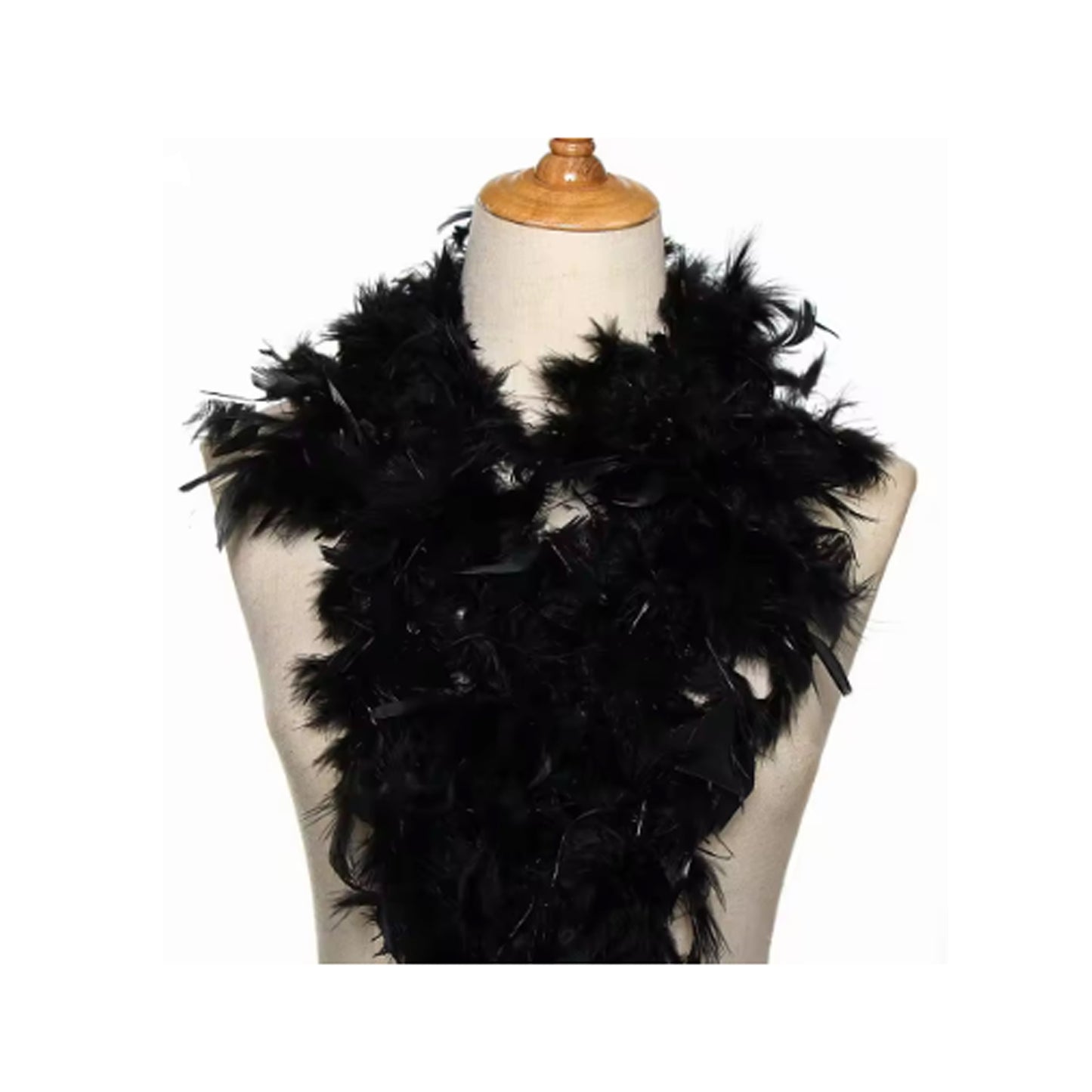 Black Feather Boa