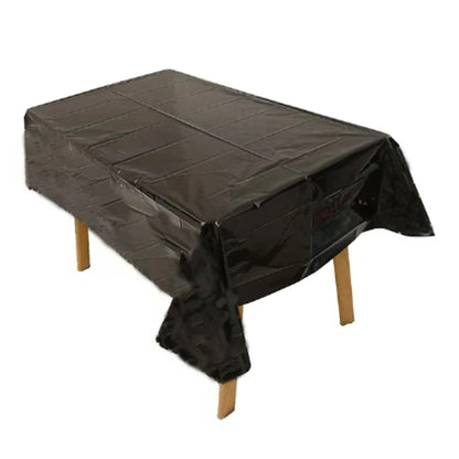 Metallic Plastic Table Covers