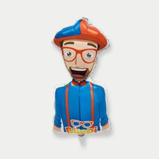 Blippi Figure Foil Balloon