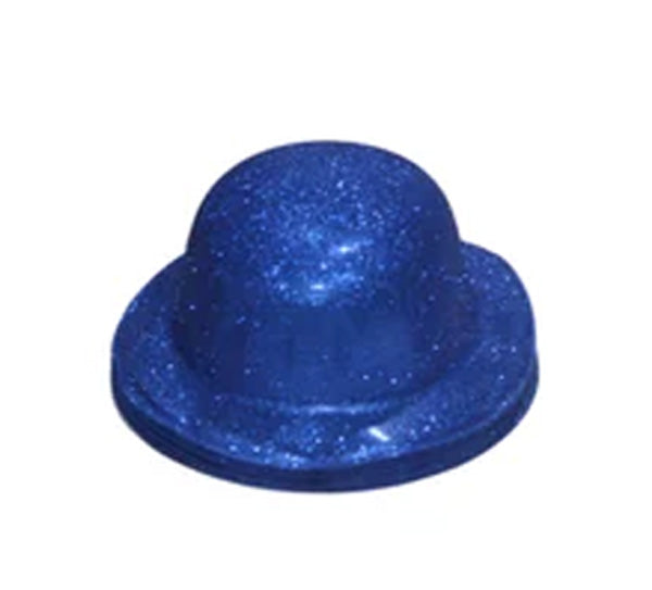 Dark Blue Glitter Top Hat