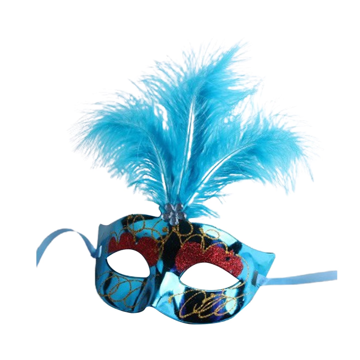 Feather Masquerade Mask