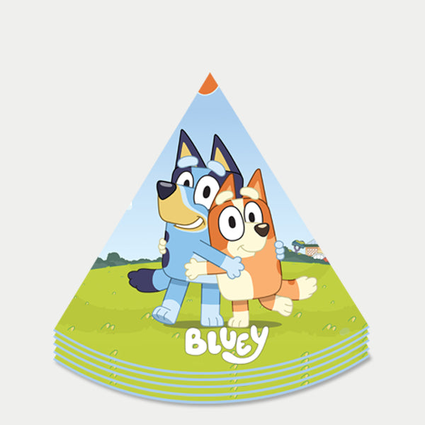 Bluey Paper Hats (Blue)