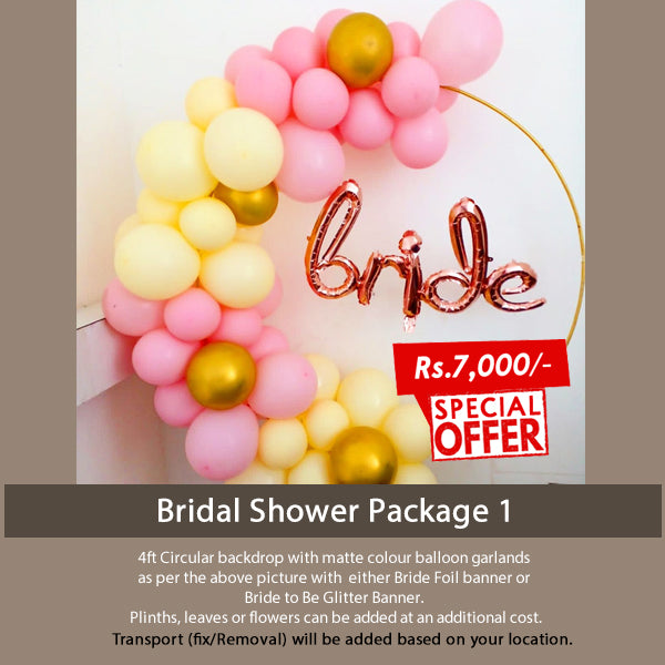 Bridal Shower Package 1