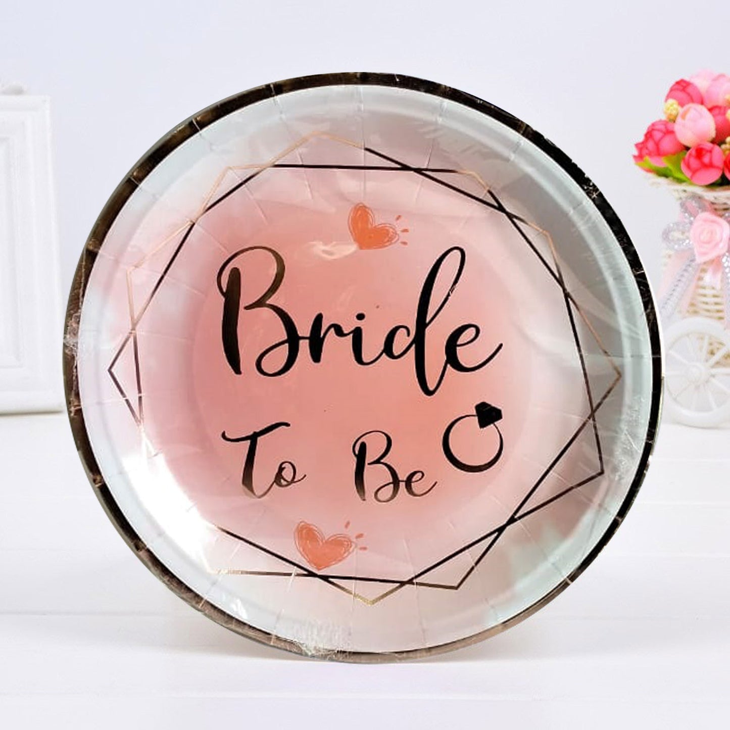 Bride to be Paper Plate