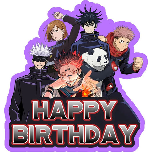 Jujutsu Kaisen Cake Topper