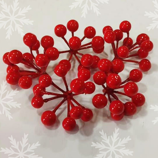 Artificial Red Christmas Berry