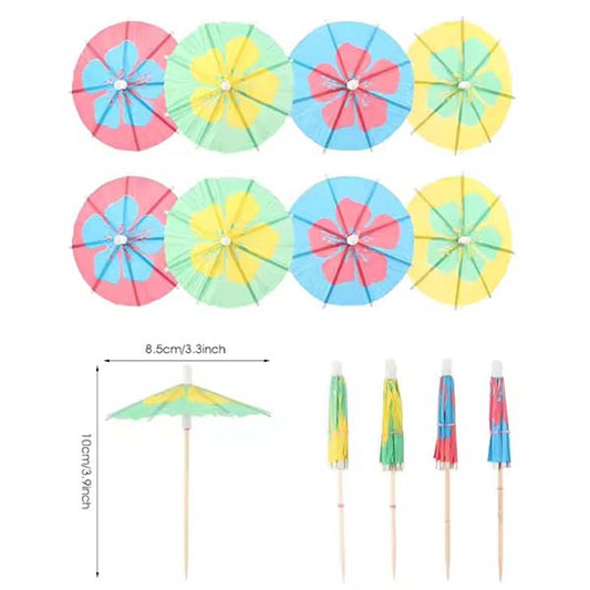 Colourful Cocktail Umbrellas