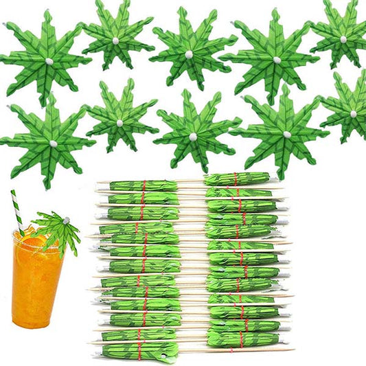 Coconut Tree Cocktail Umbrellas
