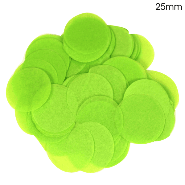 Confetti Lime Green Balloon