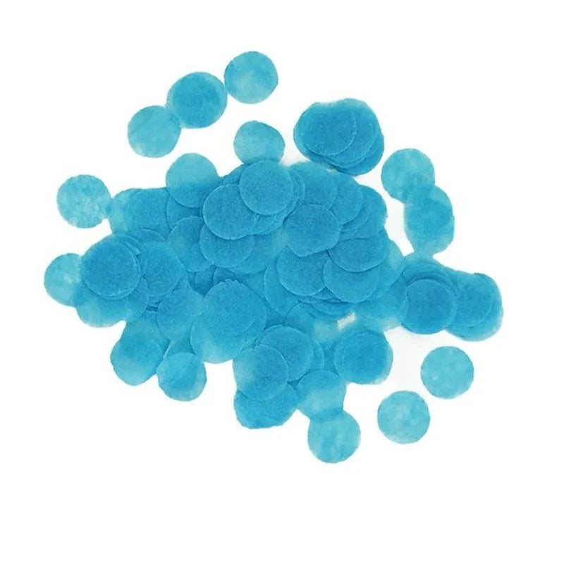 Confetti Light Blue Balloon