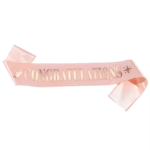 Congratulations Sash Peach