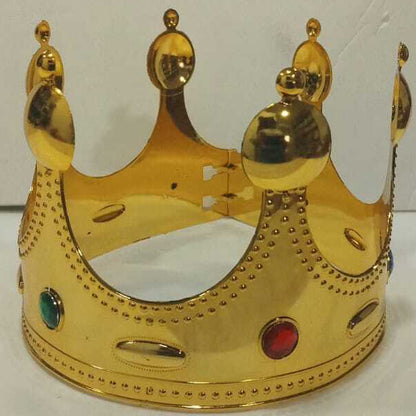 Plastic Gold Crown