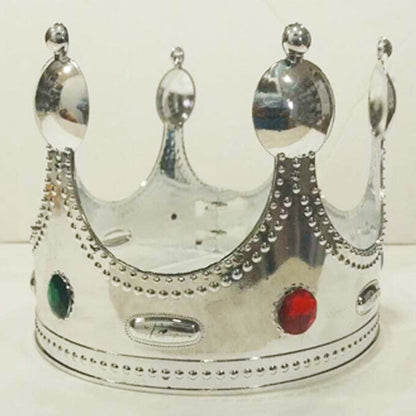 Plastic Silver Crown