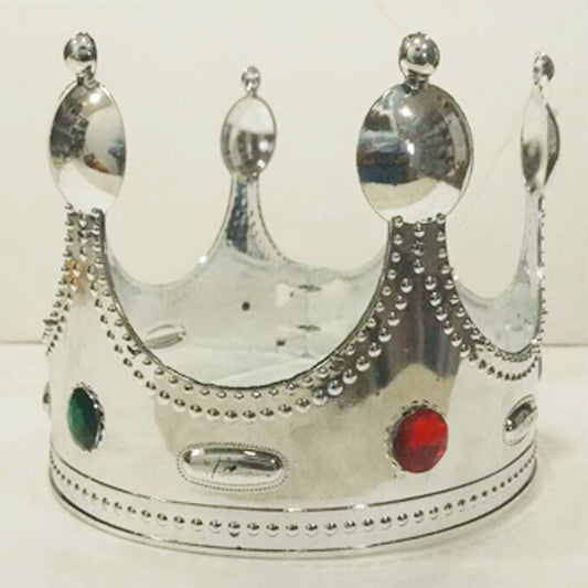 Plastic Silver Crown