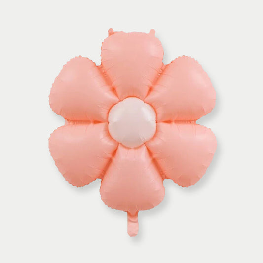 Daisy Flower Candy Color Foil Balloon (Light Rose)