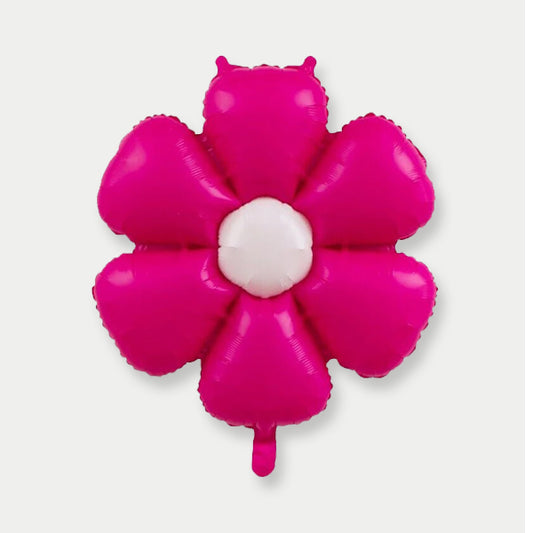 Daisy Flower Candy Color Foil Balloon (Pink)