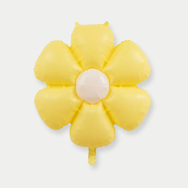 Daisy Flower Candy Color Foil Balloon (Yellow)
