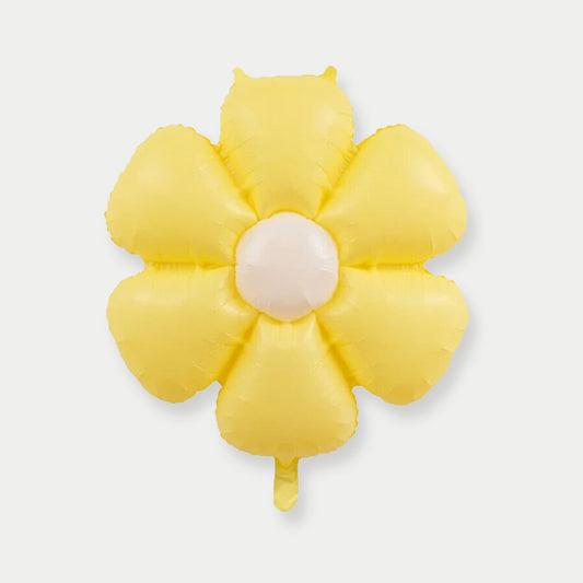 Daisy Flower Candy Color Foil Balloon (Yellow)