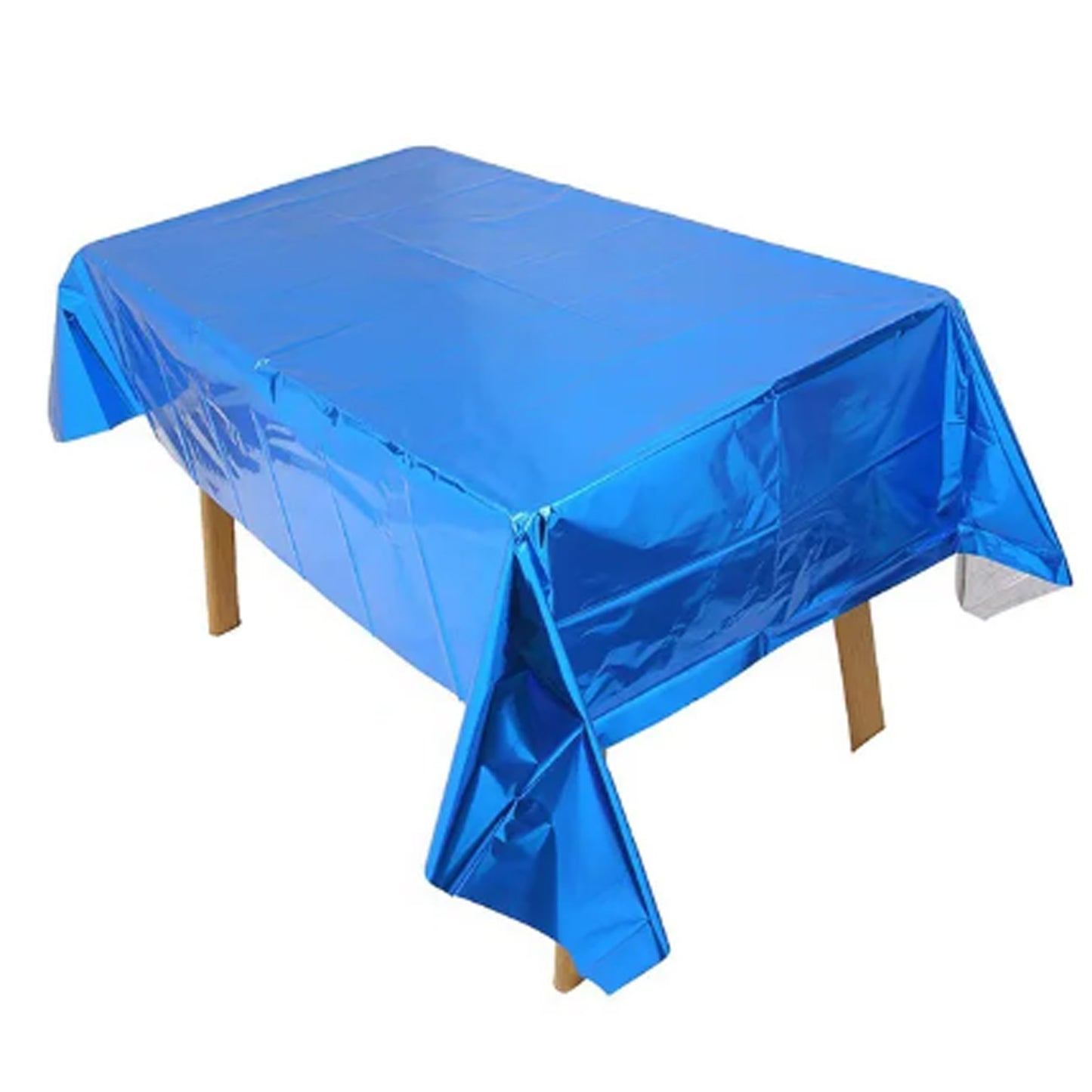 Metallic Plastic Table Covers