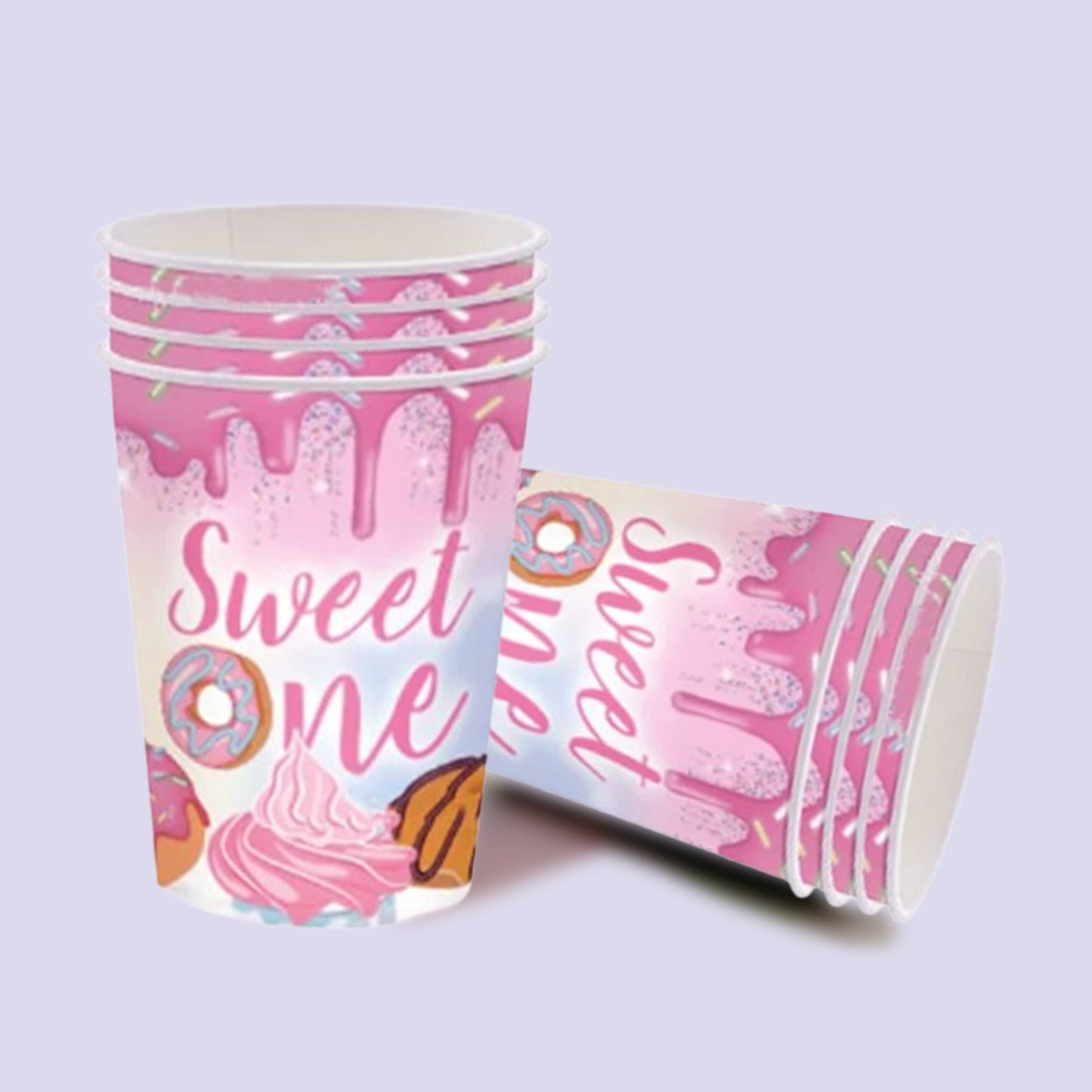 Donut Theme Paper Cup