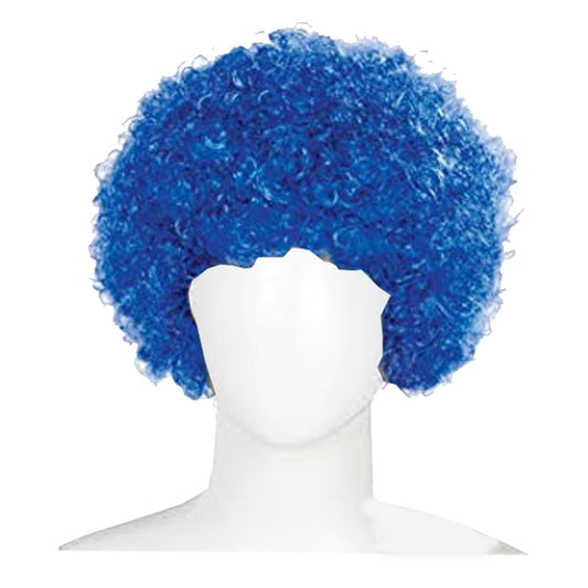 Dark Blue Afro Wig