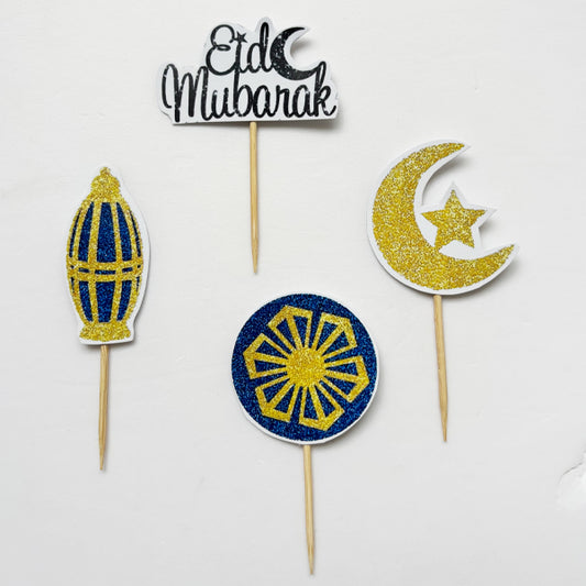 Eid Mubarak Cake Topper
