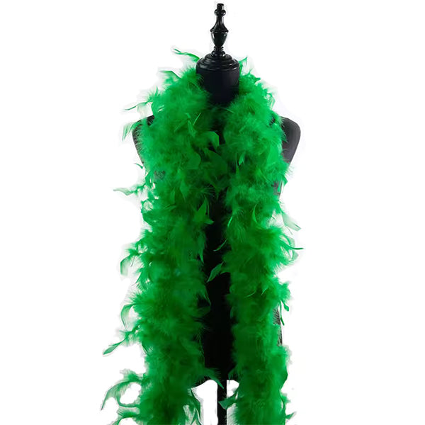 Deep Green Feather Boa