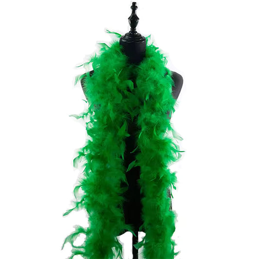 Deep Green Feather Boa