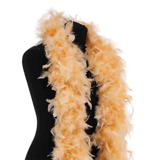 Light Orange Feather Boa