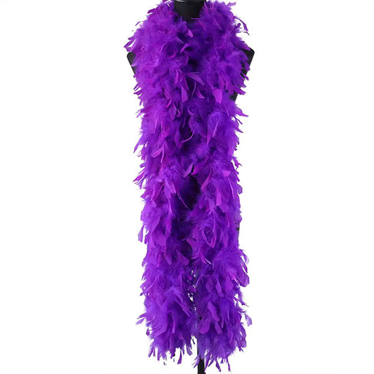 Purple Feather Boa