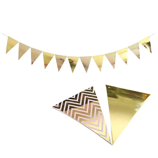 Flag Bunting Gold
