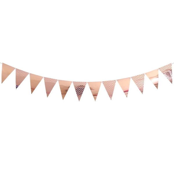 Flag Bunting Rose Gold