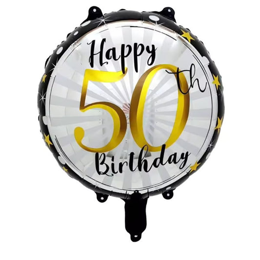 50th Birthday Foil Balloon