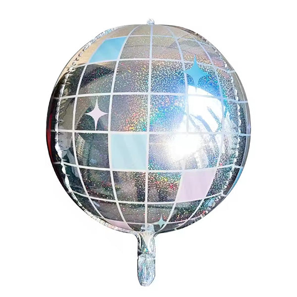 Iridescent Disco Ball Foil Balloon