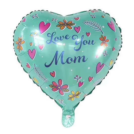 Love You Mom Foil Balloon