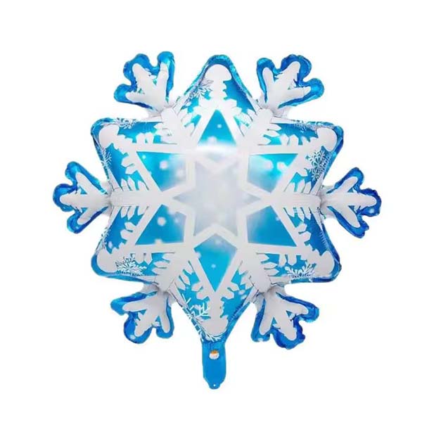 Snow Flake Foil Balloon