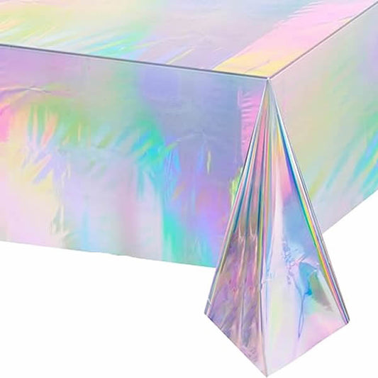 Iridescent Foil Metallic Tablecover