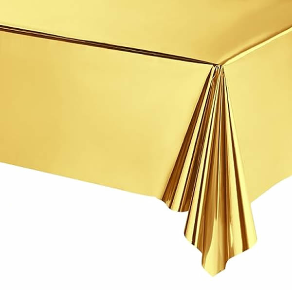Gold Foil Metallic Tablecover